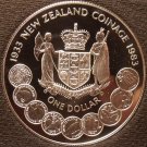 Rare Silver Proof New Zealand 1983 Dollar~35,000 Minted~50 Years Of Coinage~Fr/S Rare Silver Proof New Zealand 1983 Dollar~35,000 Minted~50 Years Of Coinage~Fr/S