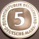 Gem Cameo Proof Germany 1975-J 5 Marks~Eagle With Feathers Spread~43k Minted~F/S Gem Cameo Proof Germany 1975-J 5 Marks~Eagle With Feathers Spread~43k Minted~F/S