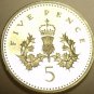 Cameo Proof Great Britain 1999 5 Pence~Only 79,401 Minted~Free Shipping
