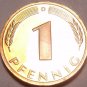 Cameo Proof Germany 1975-D Pfennig~Minted In Munich~43,000 Minted~Free Shi