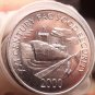 Gem Unc Roll (40 Coins) Panama 2000 F.A.O Issue 1 Centesimo~Panama Canal~Free Sh