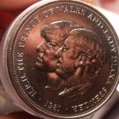 Unc Roll (10) Huge Great Britain 1981 25 Pence~Marrige Of Charles And Diana~Fr/S