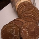 Rare Unc Roll (20 Coins) Australia 1964 Half Pennys~Kangaroo~Awesome~Free Ship