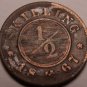 Scarce Norway 1867 Half Skilling~1st Year Ever Minted~Free Shipping