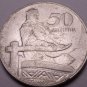 Lativa 1922 50 Santimu~Only Year Ever Minted~Minted In Huguenin~Free Shipping