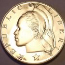 Rare Proof Liberia 1974 10 Cents~Only 9,362 Minted~Fantastic~Free Shipping