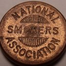 National Smokers Association Membership #1754 Medal~Free Shipping