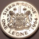 Massive Rare Proof Sierra Leone 1964 Leone~10,000 Minted~1st Year Ever~Free Ship Massive Rare Proof Sierra Leone 1964 Leone~10,000 Minted~1st Year Ever~Free Ship