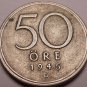 Silver Sweden 1946-G 50 Ore~See All Our Silver~Free Shipping