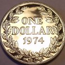 Rare Proof Liberia 1974 Dollar~Only 9,362 Minted~Proofs Are Best Coins~Fr/Ship Rare Proof Liberia 1974 Dollar~Only 9,362 Minted~Proofs Are Best Coins~Fr/Ship