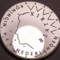 Rare Cameo Silver Proof Netherlands 1987 50 Gulden~52,872 Minted~Wedding~Fr/Ship