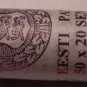 Gem Unc Original Roll (50 Coins) Estonia 2003 20 Senti Coins~3 Lions~Free Ship