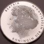 Rare Cameo Silver Proof Netherlands 1988 50 Gulden~William & Mary~35k Minted~F/S
