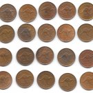 Scarce Unc Roll (20) Large Australia 1961 Half Penny's~Kangaroo~Free Shipping Scarce Unc Roll (20) Large Australia 1961 Half Penny's~Kangaroo~Free Shipping