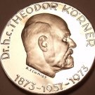 Silver Proof Austria 1973 50 Schilling~Theodor Korner~131,600~Free Shipping