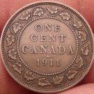 Canada 1911 Large Cent~George V~1st Year With Bust Left~Free Shipping Canada 1911 Large Cent~George V~1st Year With Bust Left~Free Shipping