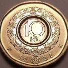 Gem Unc Norway 1988 10 Kroner~Fantastic~Free Shipping*
