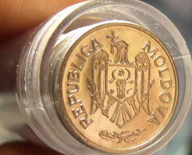 Gem Unc Roll (40) Moldova 2010 10 Bani~Forty Unc Coins~Excellent~Free Shipping