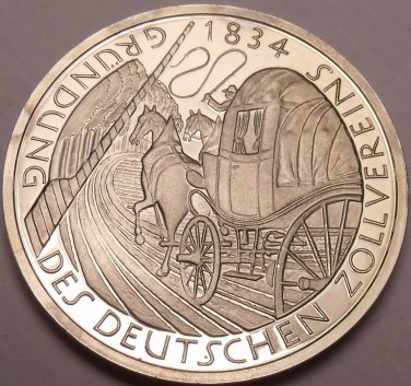 Cameo Proof Germany 1983-J 5 Mark~100th Anniversary Of Death Of Karl Marx~Fr/Shi