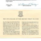 1979 British Virgin Islands 7 Coin 4 Piece C.O.A. And Document Set~Free Shipping 1979 British Virgin Islands 7 Coin 4 Piece C.O.A. And Document Set~Free Shipping