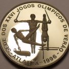 Proof Saint Thomas & Prince Island 1993 1,000 Dobras~Atlanta Olympics~Free Ship Proof Saint Thomas & Prince Island 1993 1,000 Dobras~Atlanta Olympics~Free Ship