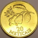 Gem Unc Mozambique 1994 20 Meticais~Pepper Plant~Fantastic~Free Shipping