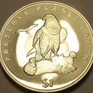 Gem Bu Eritrea 1996 Dollar~Fantastic Laner Falcon~Preserve Earth~Free Shipping