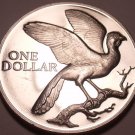 Rare Proof Trinidad & Tobago 1973 Dollar~Coerico Bird~Only 20,000 Minted~Fr/Ship