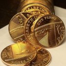 Gem Unc Roll (50 Coins) Great Britain 2010 Pennys~Royal Shield~Awesome~Free Ship