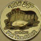 Gem Unc Phil Tice Mary Meyers Can Do Bus Louisville Kentucky Medallion~Free Ship