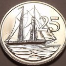 Rare Proof Cayman Islands 1972 25 Cents~Schooner~Only 11,000 Minted~Free Ship Rare Proof Cayman Islands 1972 25 Cents~Schooner~Only 11,000 Minted~Free Ship