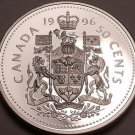 Gem Cameo Proof Canada 1996 50 Cents~We Have Canadian Proof Coins~Free Shipping