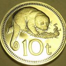 Extremely Rare Proof Papua New Guinea 1979 10 Toea~Cuscus~2,728 Minted~Free Ship