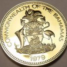 Rare Proof Bahamas 1979 5 Cents~Pineapple~Only 2.053 Minted~Awesome~Free Ship