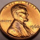 United States Unc 1960-P Large Date Lincoln Memorial Ce