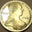 Rare Silver Proof Austria 1967 25 Schilling~Only 28,000 Minted~Maria Theresa~F/S