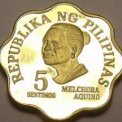 Rare Proof Philippines 1979 5 Sentimos~Only 3,645 Minted~Scalloped~Free Shipping