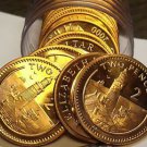 Gem Unc Roll (20) Gibraltar 2000 2 Pence~Light House On Europa Pointe~Free Ship