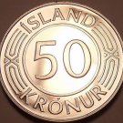 Rare Proof Iceland 1980 50 Kronur~Only 15,000 Minted~Parliment Building~Fr/Ship Rare Proof Iceland 1980 50 Kronur~Only 15,000 Minted~Parliment Building~Fr/Ship