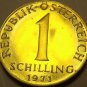 Proof Austria 1971 Schilling~82,000 Minted~Edelweiss Flower~Free Shipping