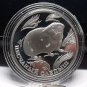 Fantasy Silver-Plated Proof Russia 1996 Rouble~Blind Mole Rat~Free Shipping