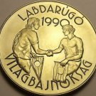 Rare Gem Unc Hungary 1989 100 Forint~World Cup Soccer~23,000 Minted~Free Ship Rare Gem Unc Hungary 1989 100 Forint~World Cup Soccer~23,000 Minted~Free Ship