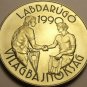 Rare Gem Unc Hungary 1989 100 Forint~World Cup Soccer~23,000 Minted~Free Ship