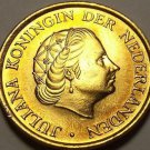 Gem Unc Netherlands 1980 5 Cents~Last Year Ever Minted~Orange Branch~Free Ship