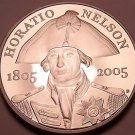 Rare Proof Great Britain 2005 5 Pounds~Admiral Horatio Nelson~50,000 Minted~Fr/S Rare Proof Great Britain 2005 5 Pounds~Admiral Horatio Nelson~50,000 Minted~Fr/S