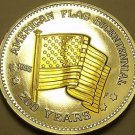Historic Mint Double Eagle American Flag Bicentennial~Free Shipping