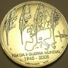 Rare Gem Unc Silver Portgal 2005 8 Euros~60th Anniv End Of World War II~Free Shi