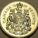 Gem Unc Canada 1968 50 Cents~We Have Canadian Coins~Free Shipping Gem Unc Canada 1968 50 Cents~We Have Canadian Coins~Free Shipping