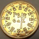 Gem Unc Portugal 2002 5 Euro Cents~The Royal Seat Of 1134~Minted In Lisbon~Fr/Sh