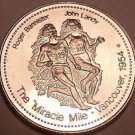 Large Gem Unc Roger Bannister Miracle Mile Medallion~1st To Break 4 Minutes~F/S Large Gem Unc Roger Bannister Miracle Mile Medallion~1st To Break 4 Minutes~F/S